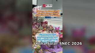 Wir freuen uns, bekannt geben zu können, dass Yoha Solar an der SNEC 2026 Shanghai, einer der weltweit größten Konferenzen, teilnehmen wird.